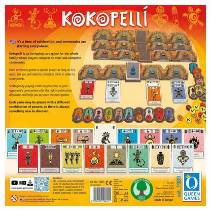 Image of Kokopelli board game by Queen Games 2-4 Play, 10+, 45Mins QNG10621