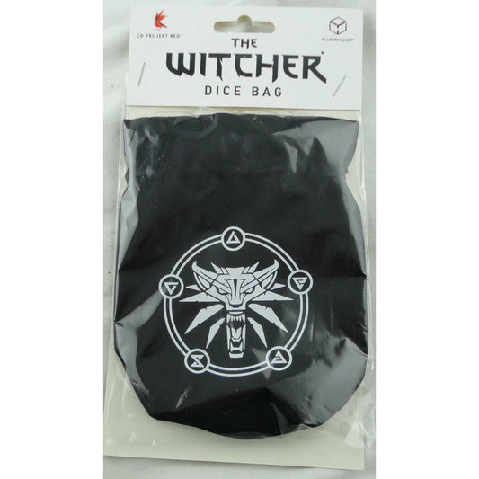 Image of The Witcher Roleplaying Game: Dice Bag - Geralt, School of the Wolf QWSBWGE201