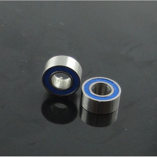 1/8x5/16x9/64 Blue Rubber Sealed, Stainless Steel Bearing