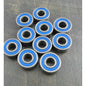 Image of 3/16x1/2x0.196 Stainless Rubber Sealed Ball Bearings R3-2 2RS (10pcs)