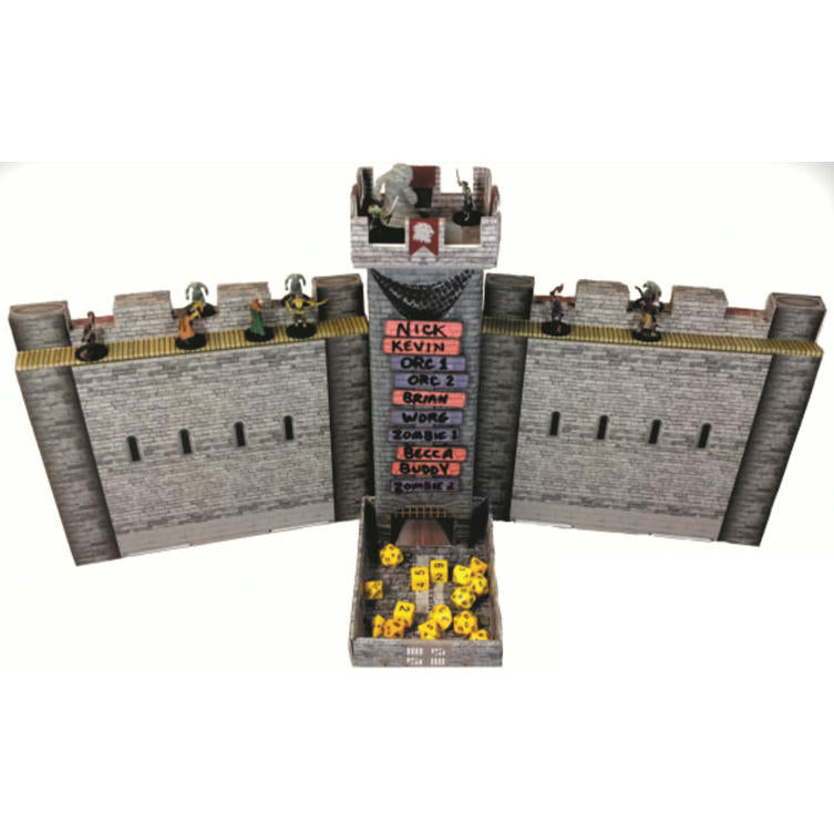 Role 4 Initiative R4I44003 5 x 7 in. Castle Keep Dice & 12 in. Tower