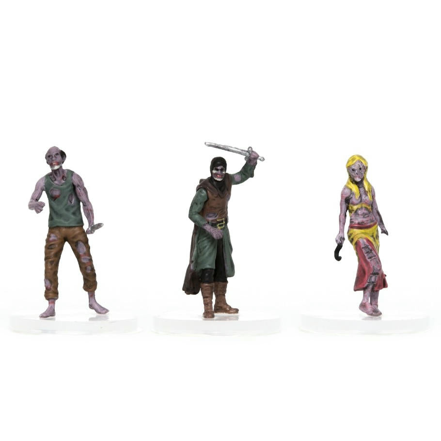 Image of Role 4 Initiative Characters of Adventure: Zombies C Painted Minis Set 67009PC