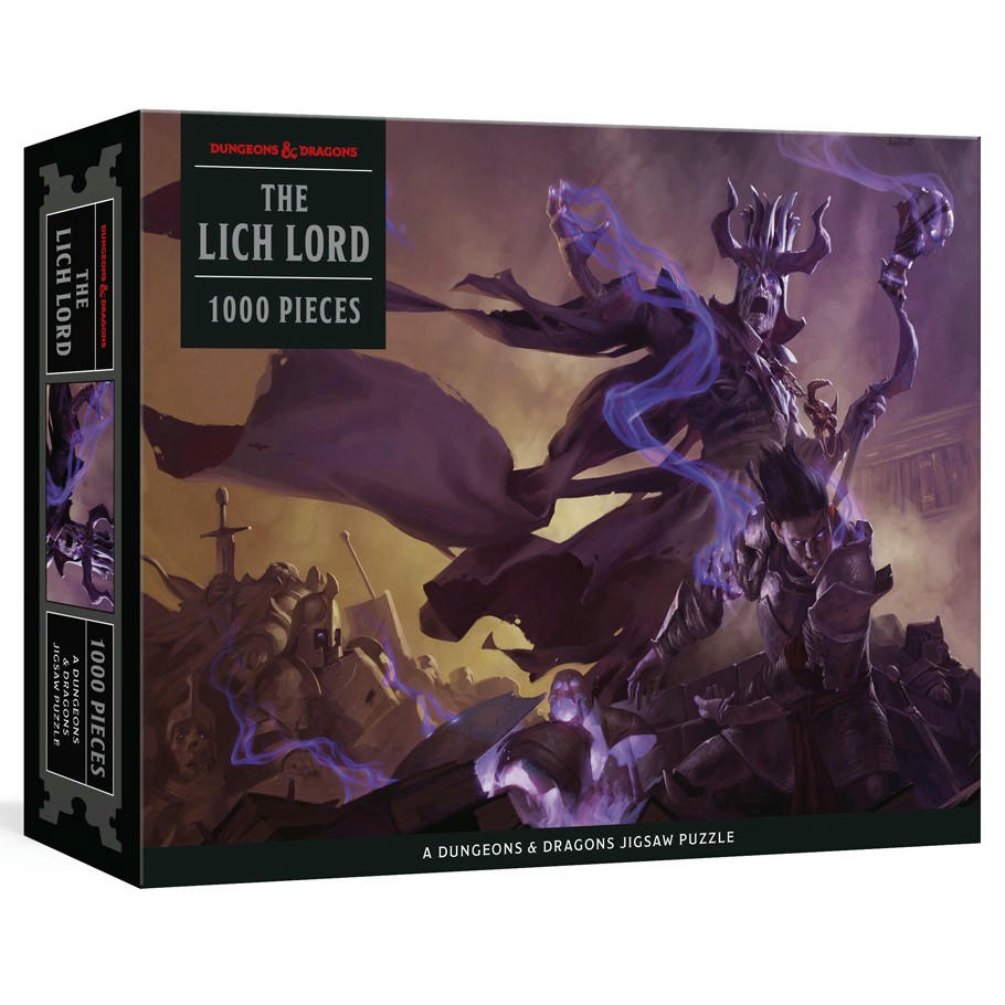 Image of Dungeons & Dragons The Lich Lord Jigsaw Puzzle 1000pcs RAN77714