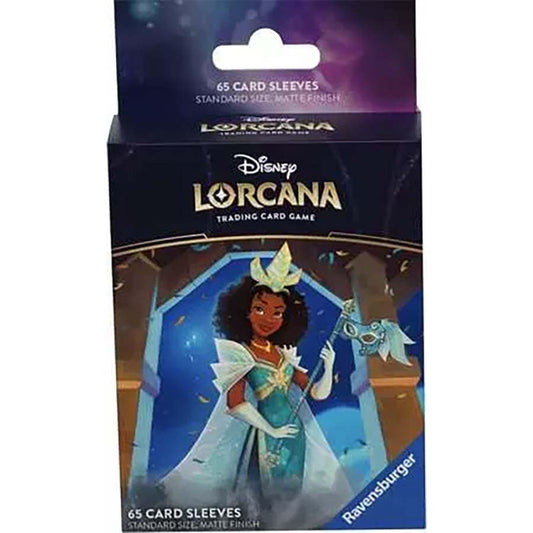 (8-19-24)Disney Lorcana Shimmering Skies - Deck Sleeves, Tiana (65)