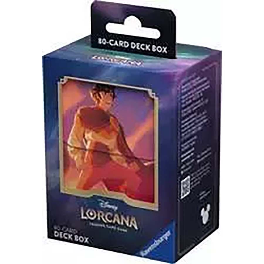 (09/04/24)Disney Lorcana TCG: Shimmering Skies - Deck Box, Aladdin