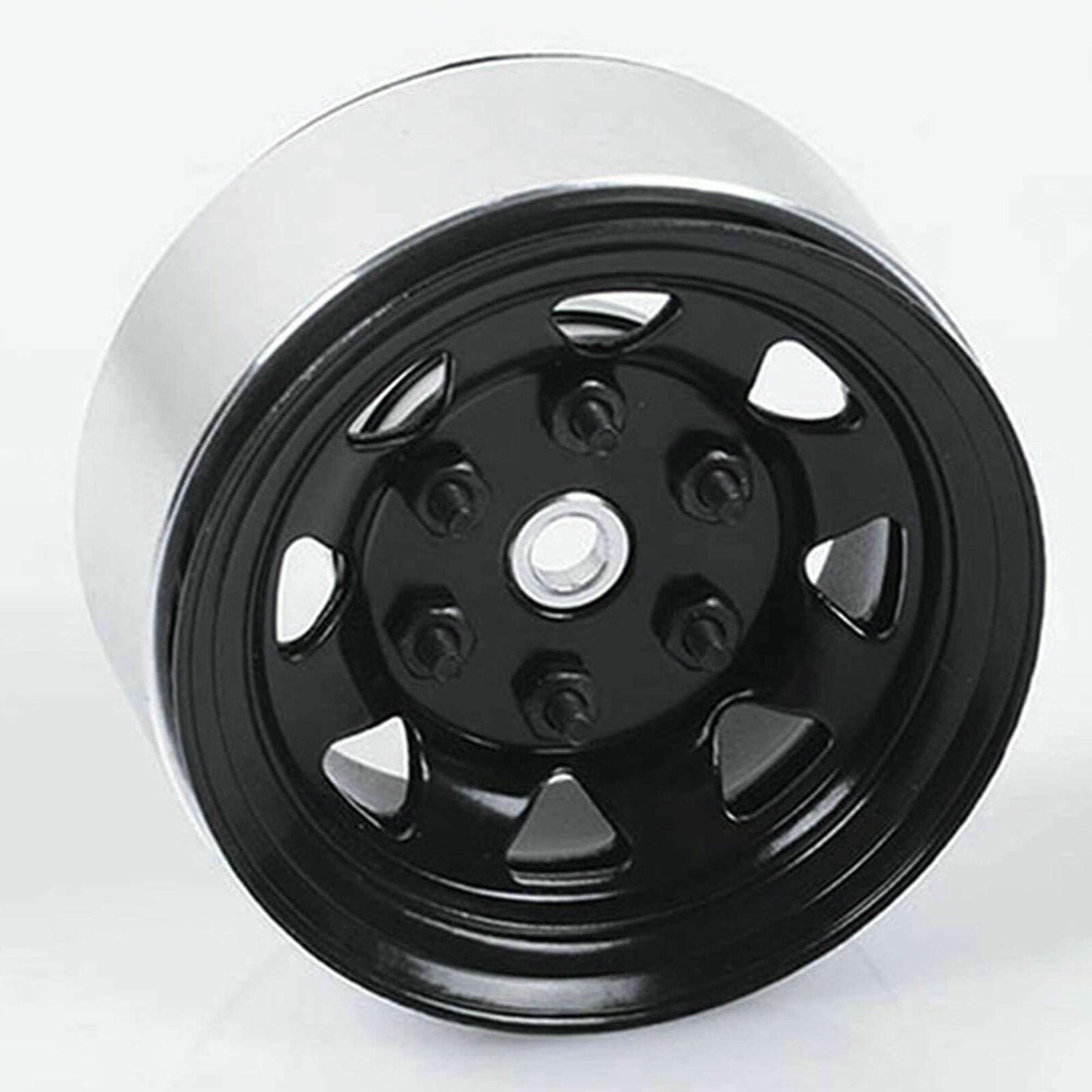 Image of RC4WD Stamped Steel Black 1.55 Beadlock Wheel (1pc) RC4ZQ0008