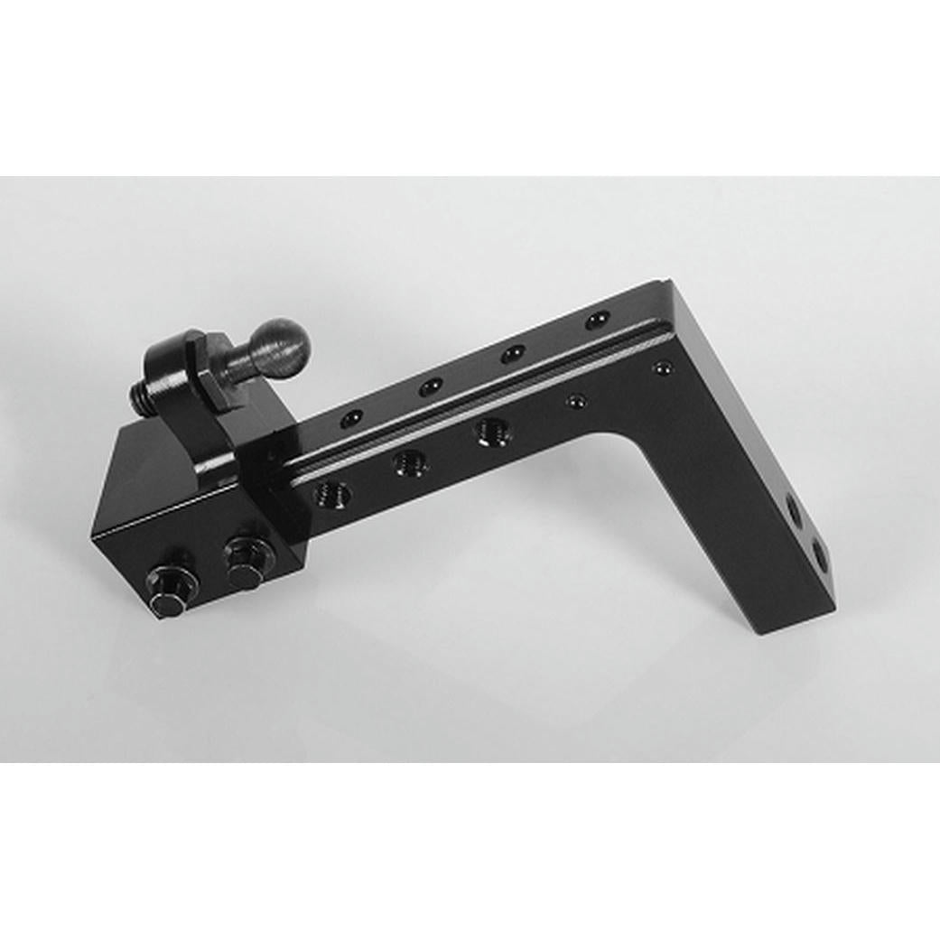 Image of RC4WD Black Alloy Adjustable Drop Hitch Fits Traxxas TRX-4 TRX4 Z-S1846