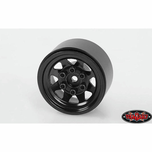 Image of RC4WD 1.0 Black Stampede Steel Stock Beadlock Wheels RC4ZW0263 (4pcs)