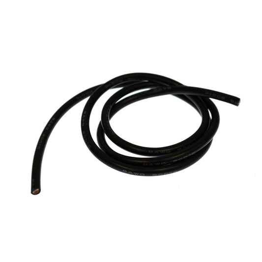 Image of 8 Gauge Silicone Wire, 3' Black