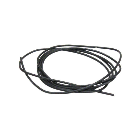 Image of 24 Gauge Silicone Wire, 3' Black