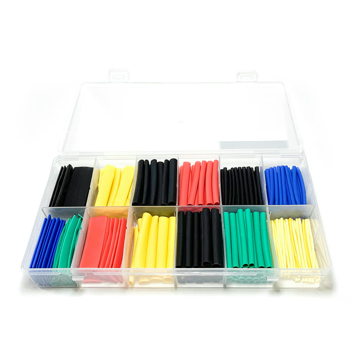 Image of Racers Edge Colored Heat Shrink Tubing Assortment w/Case (280 pcs) RCE1304 Tube