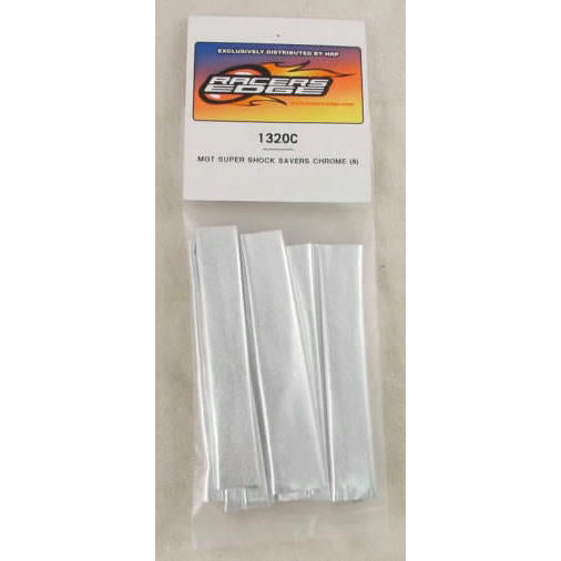 Image of Racers Edge Monster Truck Chrome Super Shock Savers (8pcs) RCE1320C