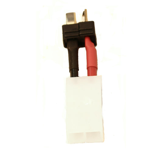 Image of Racers Edge Battery/ESC Adapter: Female Tamiya to Male Deans (T-Plug) RCE1600