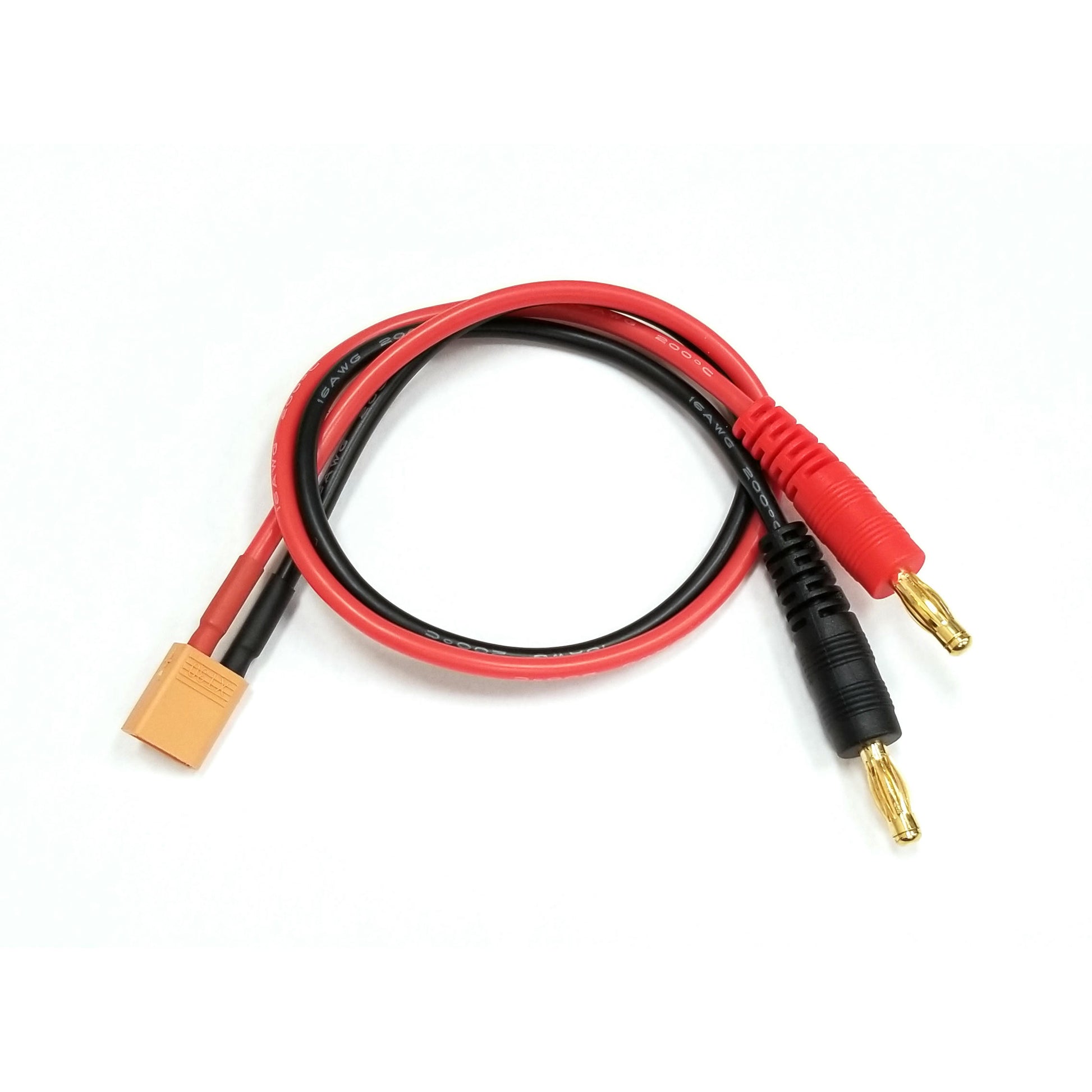 Image of Racers Edge XT30 Battery Charger Adapter (300mm Long) RCE1616