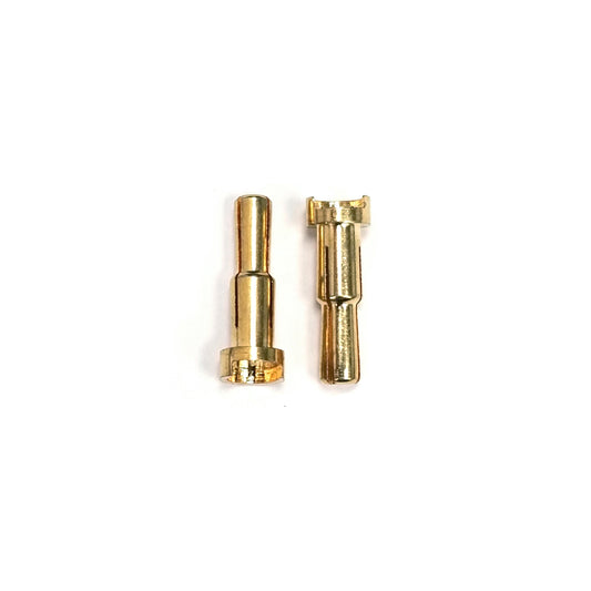 Image of Racers Edge 90 Degree 4mm/5mm Bullet Conectors (2pcs) RCE1628