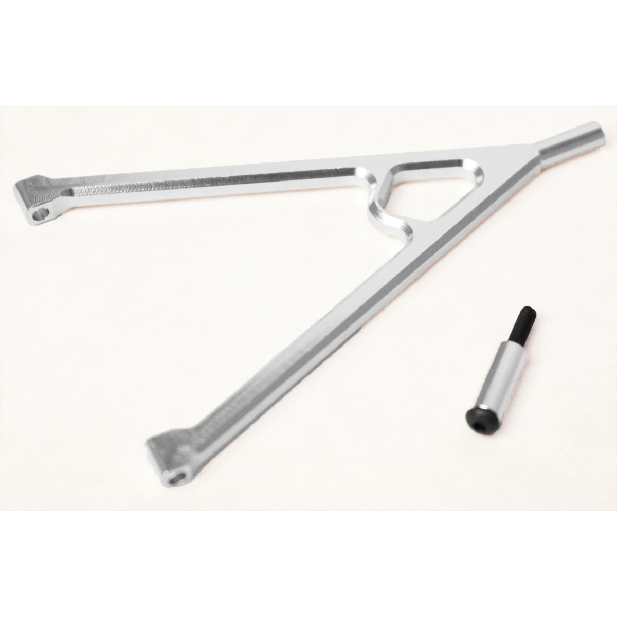 Image of Axial Racing SCX10 Rock Crawler Silver Aluminum Front/Rear Suspension Links 4pc