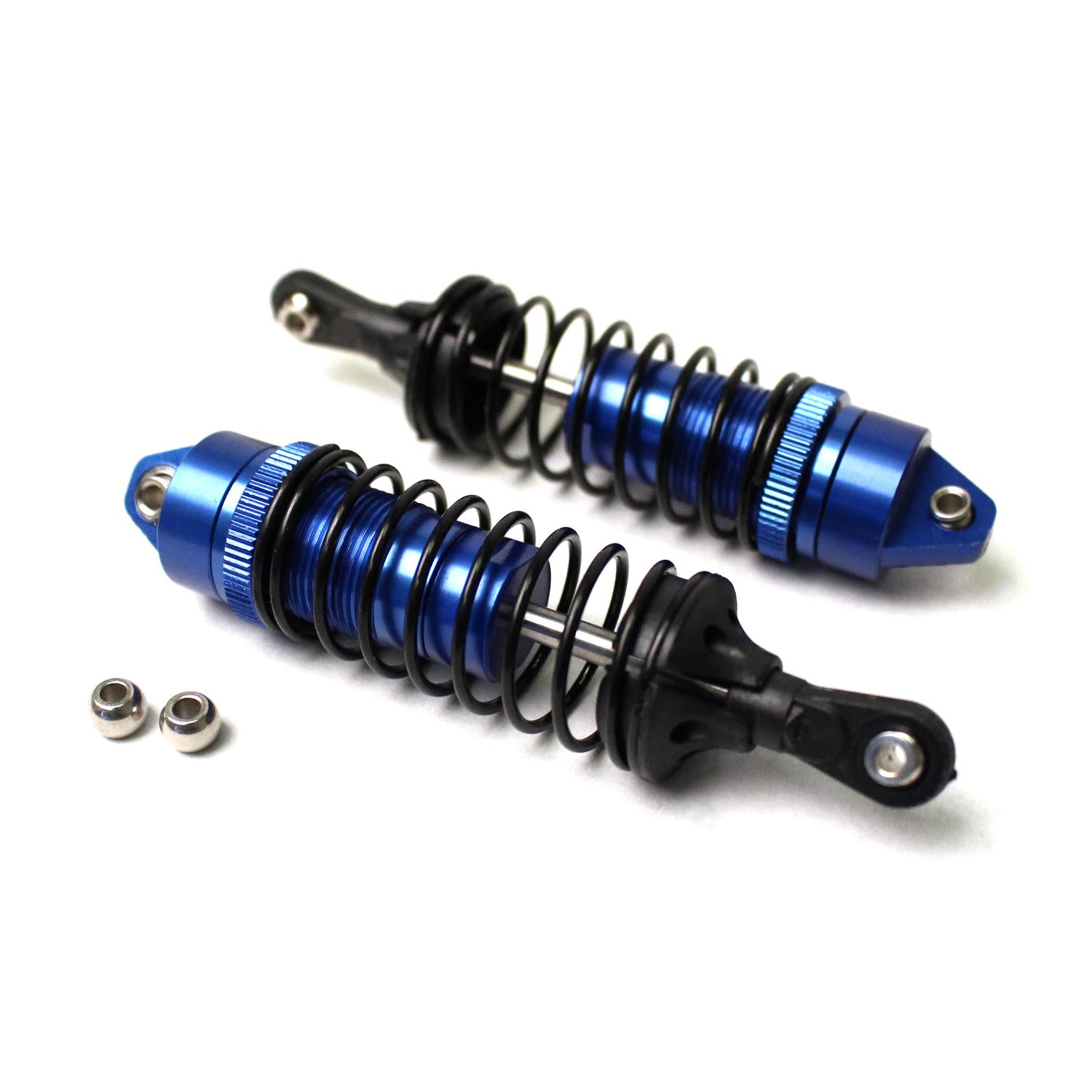 Image of Slash 2/4WD Aluminum Front Shock (pr) - Blue