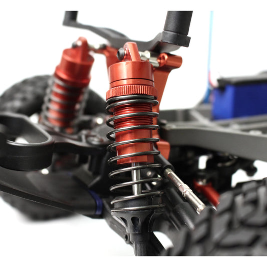 Image of Slash 2/4WD Aluminum Front Shock (pr) - Red