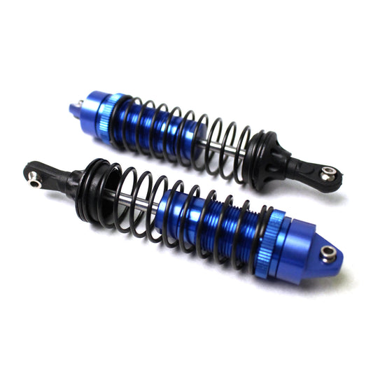 Image of Slash 2/4WD Aluminum Rear Shock (pr) - Blue