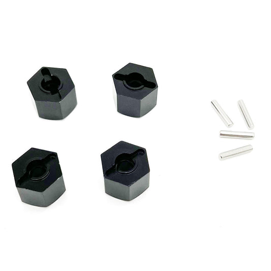 Image of 12mm Wheel Hex Adapters with Pins (4) for CEN F250