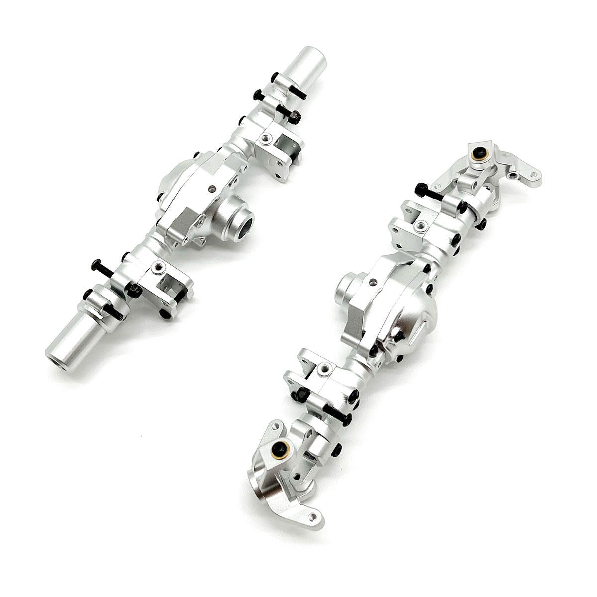 Image of Silver Aluminum Axle Housing Set, Front & Rear, CEN F-250