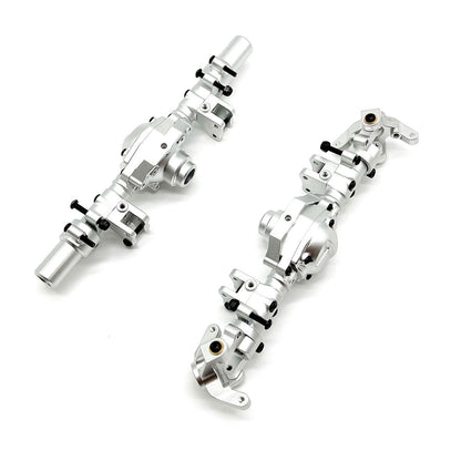 Image of Silver Aluminum Axle Housing Set, Front & Rear, CEN F-250