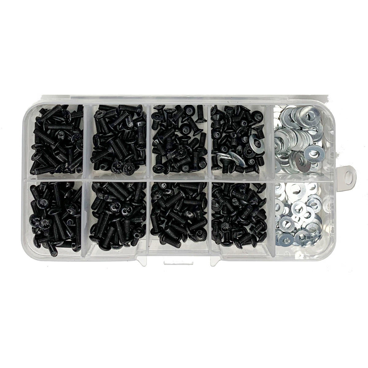 Image of 1/10 High Strength Steel Screw Assortment Box for RC Car (300