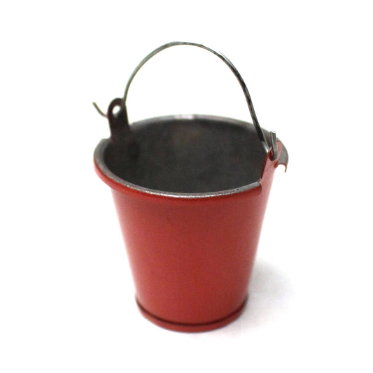 Image of 1/10 Scaler Small Tin Pail Red