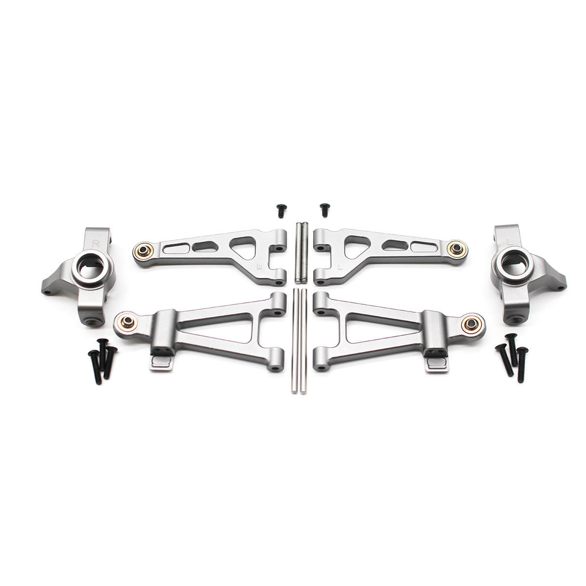 Image of Aluminum Front Arm & Knuckle Set for BlaxkZon Slyder
