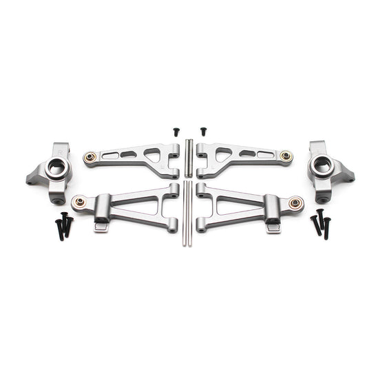 Image of Aluminum Front Arm & Knuckle Set for BlaxkZon Slyder