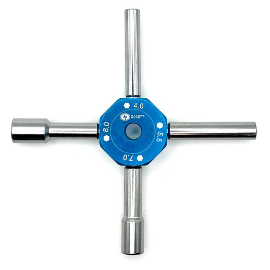 Image of Blue 4-in-1 Multi Wrench 4mm/5.5mm/7mm/8mm