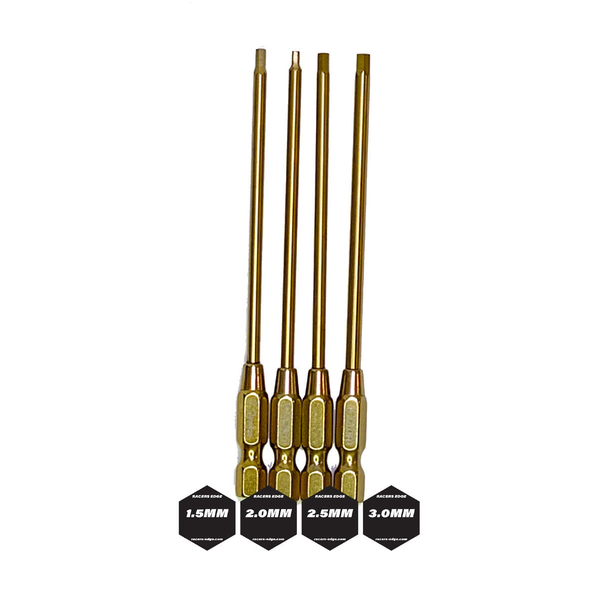 Image of Electric Mini Screwdriver w/ Titanium Metric Bits (4pcs)