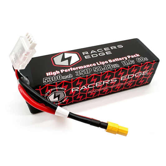 Image of 5300mAh 3S 11.1V 60C Hard Case Lipo Battery w/ XT60 Connector