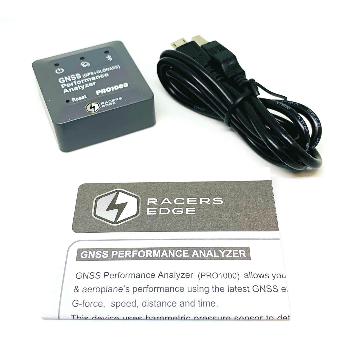 Image of Racers Edge GNSS GPS Performance Analyzer/Speed Meter for RC Vehicles RCEPRO1000