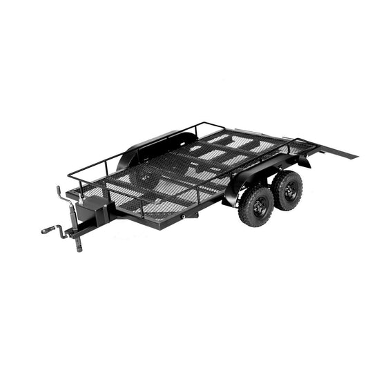 Image of 1/10 Scale Full Metal Trailer with LED Lights