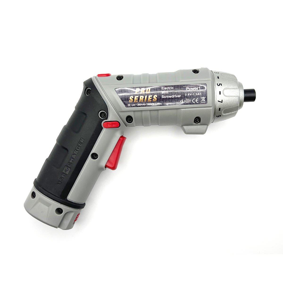 Image of Cordless Drill with Clutch & Metric Tip Set
