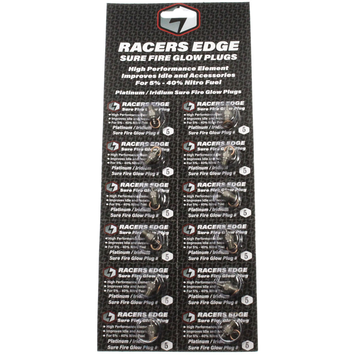 Image of Platinum / Iridum Sure Fire #5 Cold Glow Plugs (12-Pack)