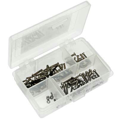 Image of Axial 1/18 SCale Yeti Jr Rock Crawler Stainless Steel Screw Kit RCScrewz AXI0226