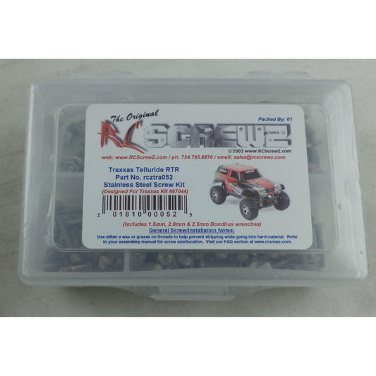 SS Screw Kit TRA Telluride 4x4