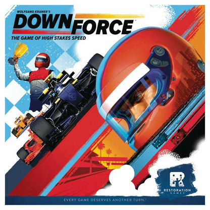 Image of Downforce Racing Board Game Restoration Games REO9002