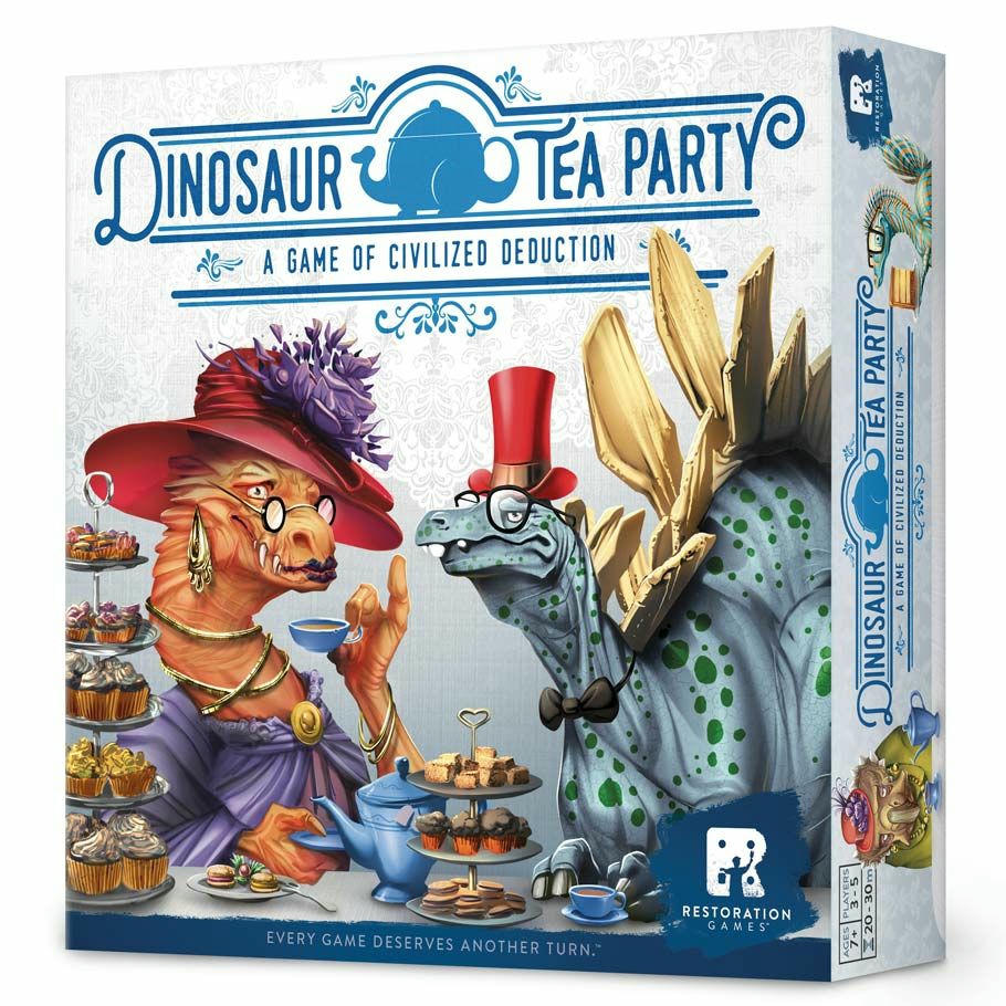 Image of Dinosaur Tea Party Board Game by Restoration Games REO9005