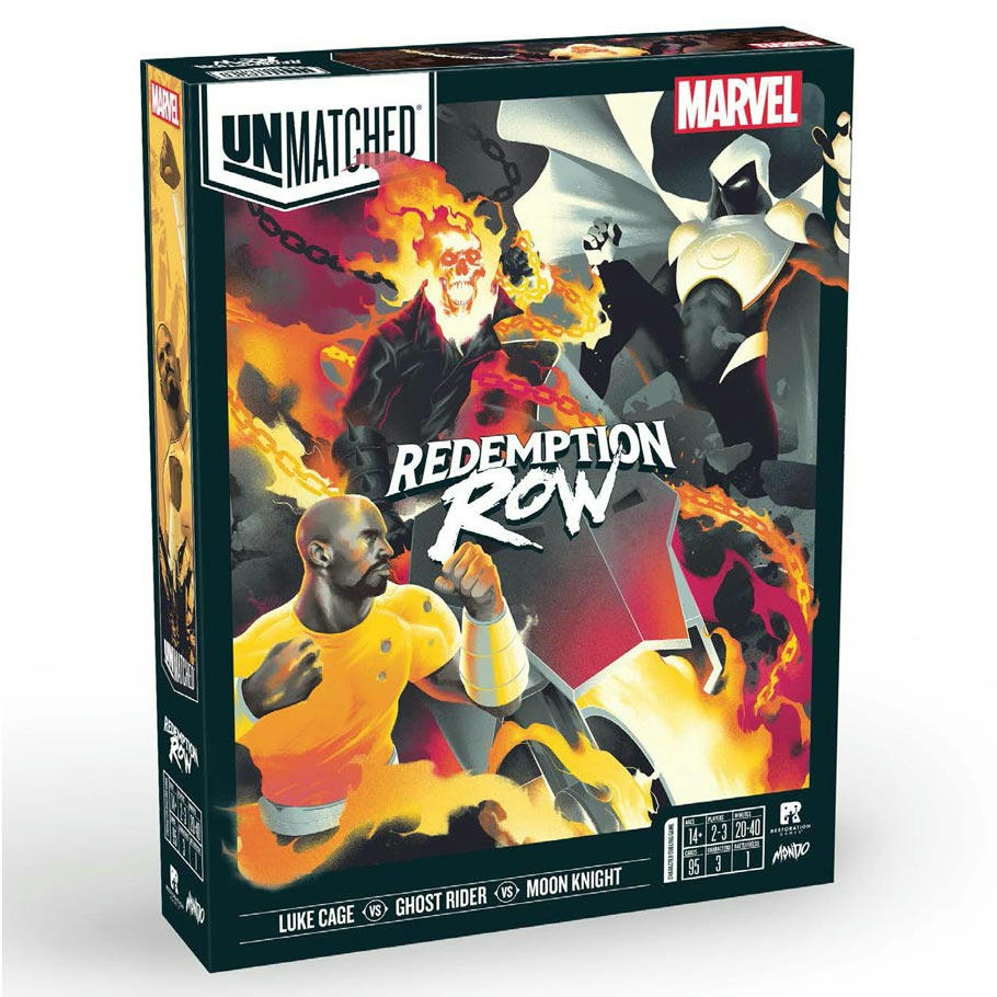 Image of Unmatched Board Game Redemption Row Restoration Games REO9308