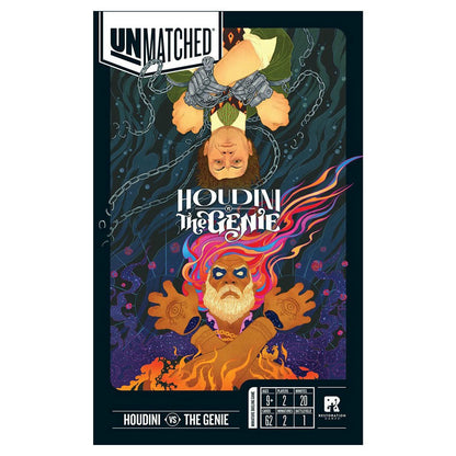 Image of Unmatched Board Game Houdini & The Genie Restoration Games