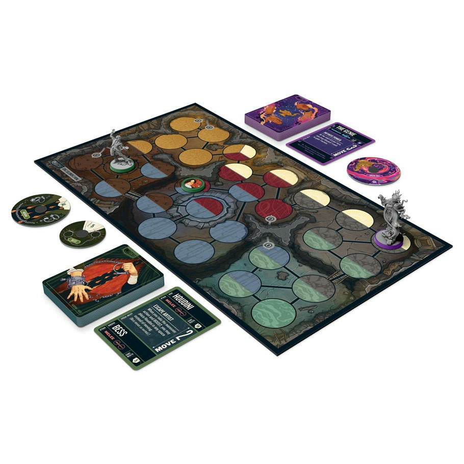 Image of Unmatched Board Game Houdini & The Genie Restoration Games