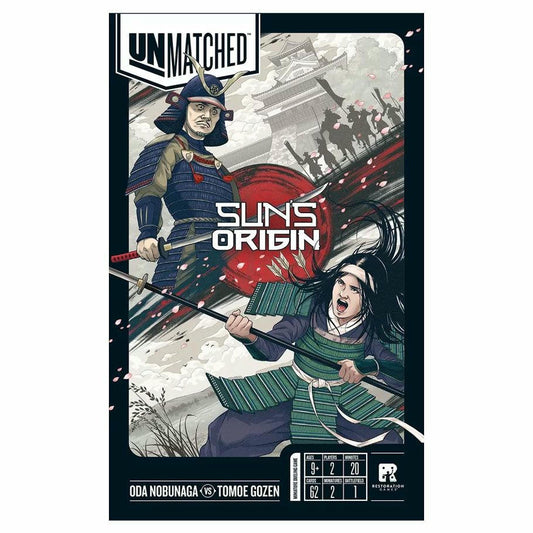 Image of Unmatched Board Game: Sun's Origin Oda Nobunaga vs Tomoe Gozen Restoration Games