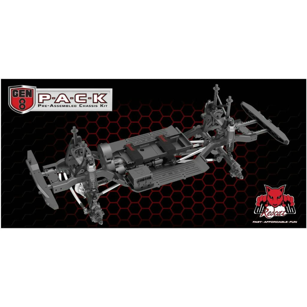 Redcat Racing Gen8 Pack - 4WD Scale Rock Crawler Chassis Kit with