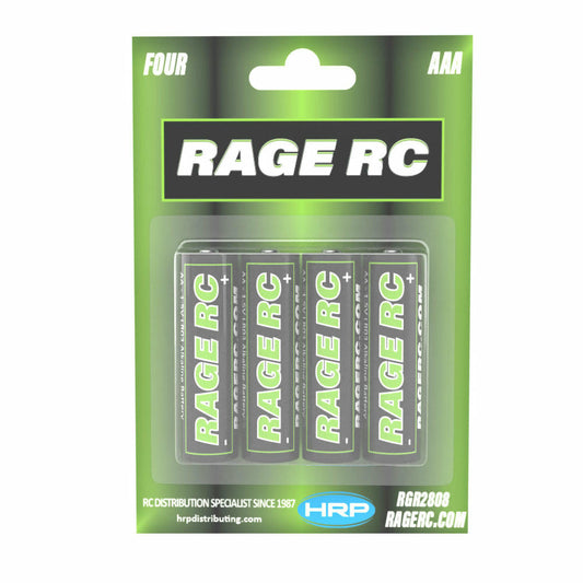 Image of Rage R/C AAA Alkaline Battery (4 pack) RGR2808 Batteries