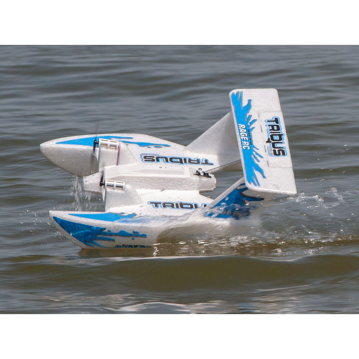 Image of Tribus 250 EP RTF Amphibious Aircraft; Blue