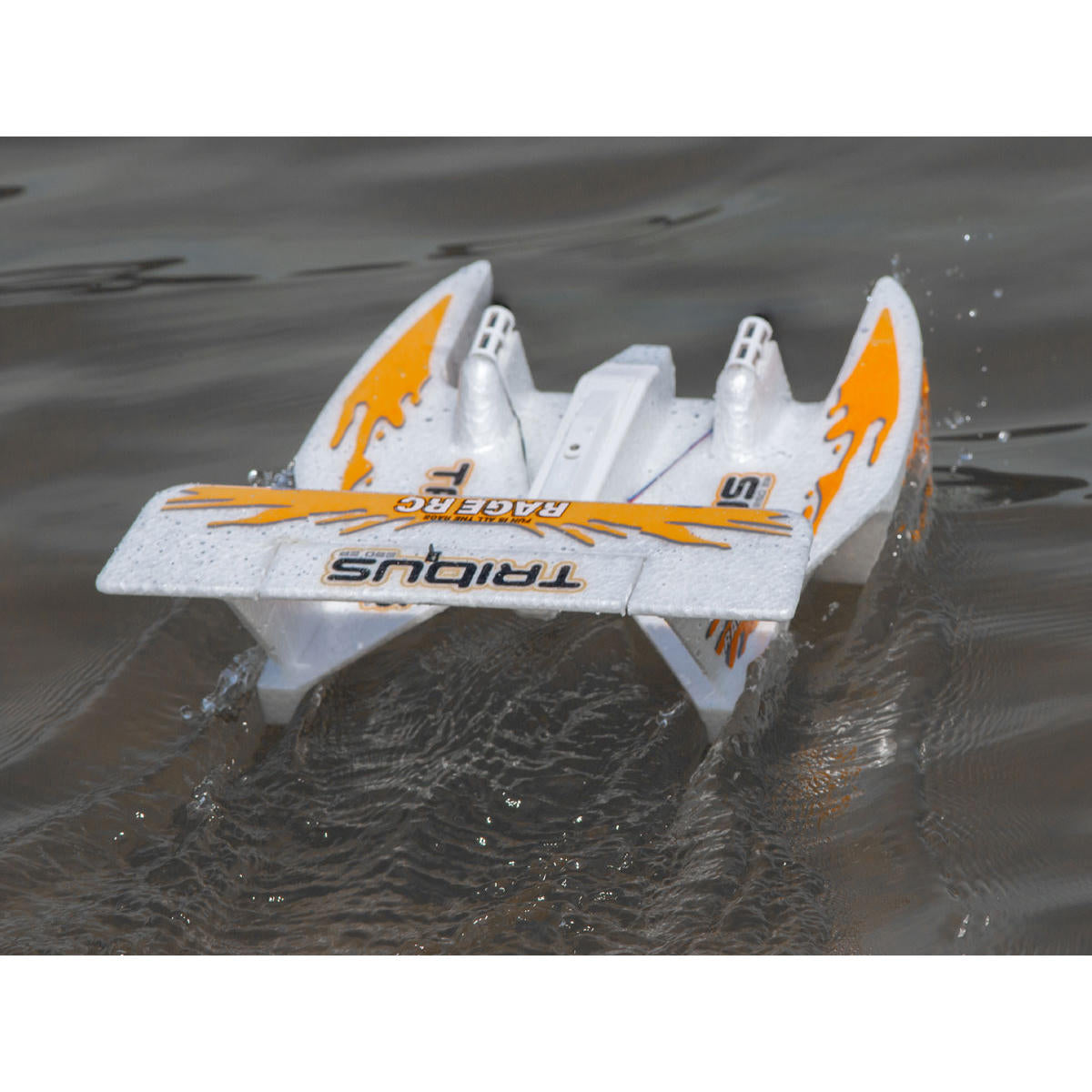 Image of Tribus 250 EP RTF Amphibious Aircraft; Orange