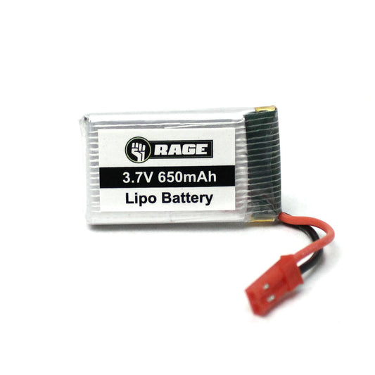 Image of Rage R/C Stinger 240 Drone 1S 650mAh 3.7V LiPo Battery RGR4054